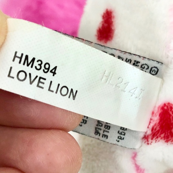 WEBKINZ Love Lion, Ganz, Stuffed Animal, Plush, Toy, Nice Condition, NO CODE - Picture 13 of 15